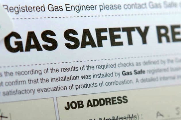 Gas Safety Check CP12
